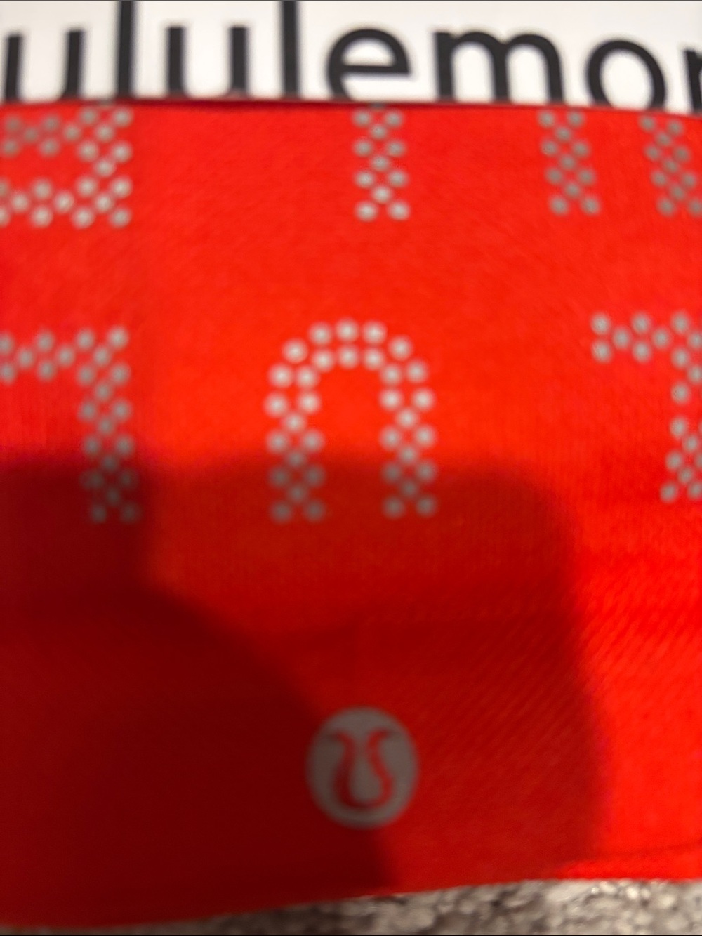 lululemon athletica Power Stride Crew Socks - Bright Red size M - Picture 3 of 4